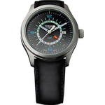 Traser P59 Aurora GMT Anthracite Leather