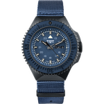 Traser P69 Black Stealth Blue Nato strap