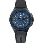 Traser P69 Black Stealth Blue Rubber