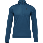 Black Diamond Coefficient LT Quarter Zip Mens Kingfisher
