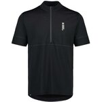 Mons Royale Cadence Half Zip T Mens Black