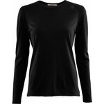 Aclima LightWool Undershirt Long Womens Black