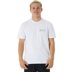 Rip Curl Surf Revival Decal Tee Mens White