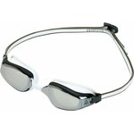 Aquasphere Fastlane White Grey / Lens Mirror Silver