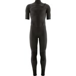Patagonia R1 Lite Yulex Front-Zip Short-Sleeved Full Suit Mens Black