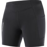 Salomon Cross Run Shorts Tight Womens Deep Black