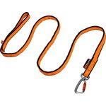 Non-stop Dogwear Bungee Leash Black / Orange