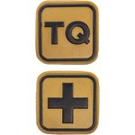 HSGI TQ and Medical Cross Patch Combo Coyote Brown