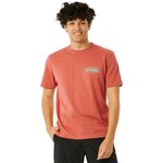 Rip Curl Pacific Rinse Reef Tee Mens Dusty Mushroom