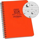 Rite in the Rain Side-Spiral Notebook Journal, 12x18cm Orange