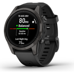 Garmin Epix (Gen2) Pro Sapphire Edition 42 Carbon Gray DLC Ti / Black