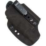 G-Code Shadow Eclipse 3 Hole Clips Holster Black Fuzz / Black Kydex