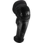 LEATT 3DF Hybrid Ext Knee & Shin Guard Black