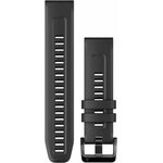 Garmin QuickFit 22 strap Musta silikoni