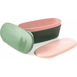 Light My Fire SnapBox Oval BIO 2-pack Green/Pink