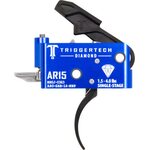 Triggertech AR15 1-Stage Diamond Pro Curved Black