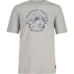 Maloja DuranM. Cotton Tee Mens Grey Melange