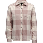Black Diamond Project Lined Flannel Womens Pale Mauve - Off White