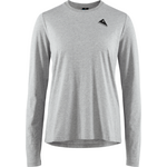 Klättermusen Runa Rain Mouse Long Sleeve Tee Womens Grey Melange
