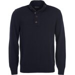 Barbour Essential Patch Half Zip Mens Navy