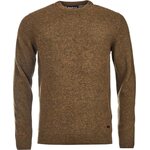 Barbour Essential Patch Crew Neck Sweater Mens Willow Green