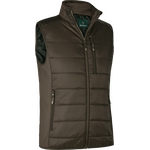 Deerhunter Heat Padded Waistcoat Mens with Powerbank Wood