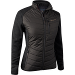 Deerhunter Lady Caroline Padded Jacket Womens Brown Leaf