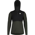 Maloja KalternM. Mountain Midlayer Hybrid Shirt Mens Moonless Multi