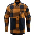 Haglöfs Insulated Timmer Shirt Mens Desert Yellow / Tarn Blue