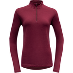 Devold Breeze Merino 150 Zip Neck Womens Beetroot