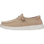 HeyDude Wendy Wave Corduroy Womens Taupe