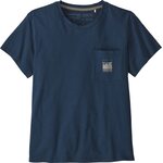 Patagonia Alpine Icon Regenerative Organic Certified Cotton Pocket Womens Tidepool Blue