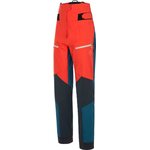 La Sportiva Supercouloir GTX Pro Pant Womens Cherry Tomato/Storm Blue
