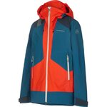 La Sportiva Supercouloir GTX Pro Jacket Womens Cherry Tomato/Storm Blue
