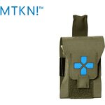 Blue Force Gear Nano Trauma Kit NOW! - Empty (no medical contents) Ranger Green