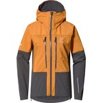 Haglöfs L.I.M Hybrid Touring Hood Womens Desert Yellow / Magnetite