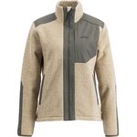 Lundhags Saruk Wool Pile Mid Full Zip Womens Sand (730)