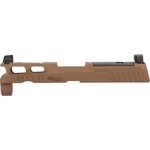 Sig Sauer P320 3.9" PRO-CUT SLIDE ASSEMBLY, SUPPRESSOR SIGHTS, OPTIC READY Coyote