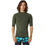 Rip Curl Dawn Patrol Perf SS Mens Olive Marle
