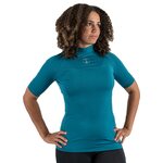 Fourth Element Short Sleeve Hydroskin Womens Ocean Depth