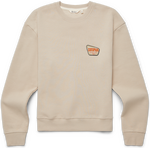 Cotopaxi Camp Life Organic Crew Sweatshirt Womens Oatmeal