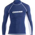 Cressi Rashguard Long Sleeves Mens Blue