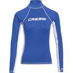 Cressi Rashguard Long Sleeves Womens Blue