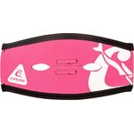Cressi Pony Tail Neo Mask Strap Cover Pink / White