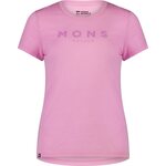 Mons Royale Icon Merino Air-Con Tee Women Pop Pink