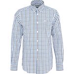 Barbour Eldon Tailored Shirt Mens Indigo