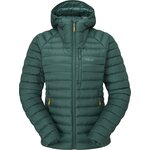 Rab Microlight Alpine Down Jacket Womens Green Slate