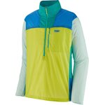 Patagonia Houdini Stash 1/2 Zip Pullover Mens Phosphorus Green