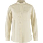 Fjällräven Övik Hemp Long Sleeve Shirt Womens Chalk White (113)