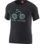 Löffler Printshirt CYC Merino Tencel Mens Black